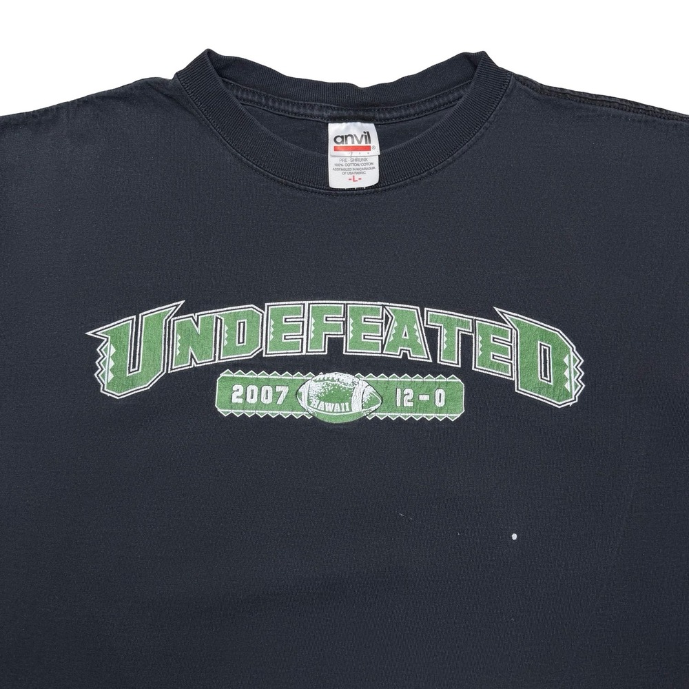 Vintage 2000s 2007 Hawaii Rainbows‎ college football shirt